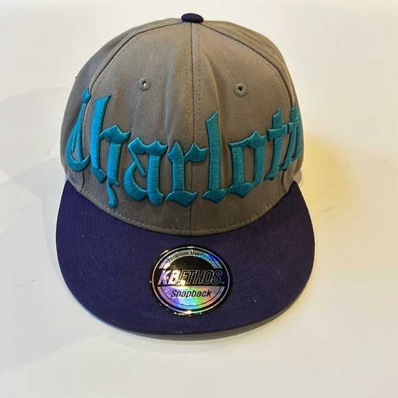 KBEthos Charlotte Hornets NBA Basketball Baseball Snapback - Picture 1 of 7